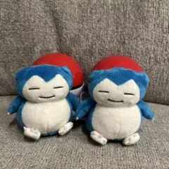 ぬいぐるみバッジ カビゴン2体セット