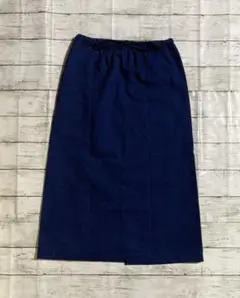 Bohemians ボヘミアンズ インディゴ ヘンプ ロング スカート