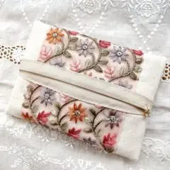 インド刺繍リボン♡ティッシュケース カバー79