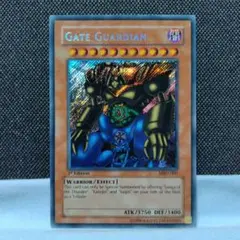 遊戯王 ゲートガーディアン 旧アジア版 シークレット シク 1st MRD ゲート・ガーディアン/Gate Guardian【シークレットレア