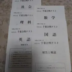 京葉学院　千葉合判テスト　中３　五教科