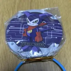 デジモンアドベンチャー　缶バッジ　インプモン　セガ限定