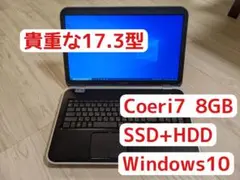 Dell Inspiron 17R SE 7720 17インチ SSD+HDD