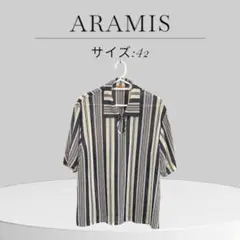 ARARIS ストライプシャツ サイズ42