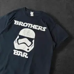 5986/US古着スターウォーズ ストームトルーパーキャラクターTシャツL