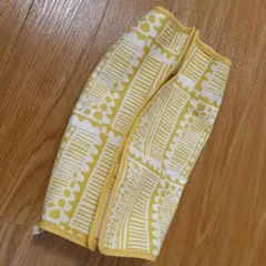 tente 北欧柄 ティッシュBOX 黄色