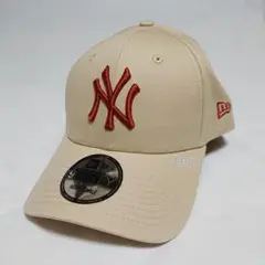 ニューエラ 正規品 NY ヤンキース ベージュ サンド キャップ 帽子 男女兼用
