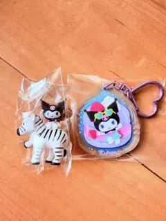 クロミグッズ2点 アクリルキーホルダー 天王寺動物園コラボフィギュア