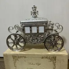 ECHO(エコー) 馬車のオルゴール　小物入れ 箱付き　昭和レトロ