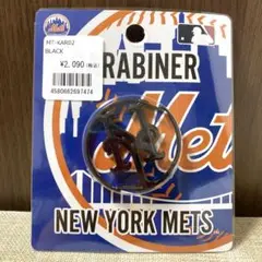 《送料無料》MLB メタルカラビナ　ニューヨーク・メッツ
