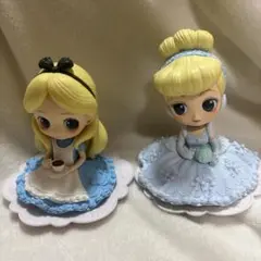 Qposket ディズニープリンセス　アリス　シンデレラ