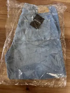 ALOUND VENTILATION BLEACH DENIM