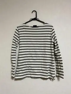 【ITEMS】カーキボーダー　長袖　メンズM(38)