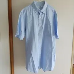 UNIQLO 半袖シャツ ライトブルー