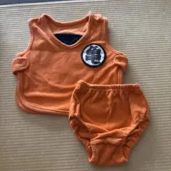 ドラゴンボール　ロンパース・亀のマーク付き80