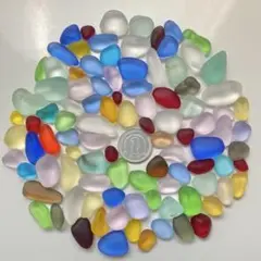 181 シーグラス　レアカラー入り大容量ミックスカラーセット　150g