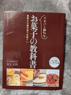 【中古本】「イチバン親切なお菓子の教科書 豊富な手順写真で失敗ナシ」 川上 文代