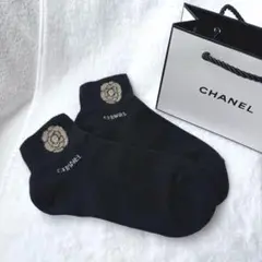 【未使用】ノベルティ 靴下(カメリア)ショッパー付