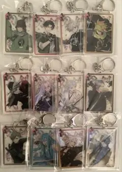 刀剣乱舞　ファミマ　アクリルキーホルダー