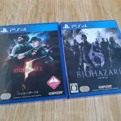 【PS4】 バイオハザード5·6 ソフトセット