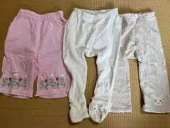 クーラクール 他 ズボン パンツ 3点セット サイズ80