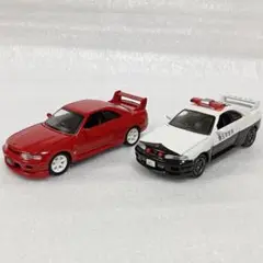 タルガ タッカー 1/64 スカイライン GT-R R33 2台セット