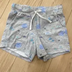 H&M 魚柄短パンツ EUR98（JPY90〜100位）