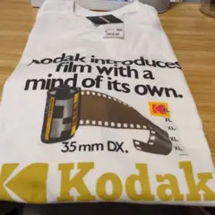 Kodak フィルムデザイン Tシャツ XL ホワイト 新品未使用タグ付き