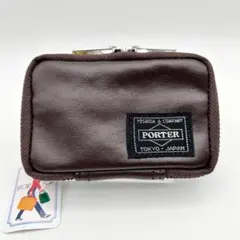 未使用品✨ ポーター フリースタイル キーケース 6連 ブラウン レザー