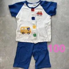 ミキハウス　半袖パジャマ　100