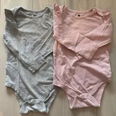 GAP フリル付きロンパース2点セット 18-24 MONTHS 90cm