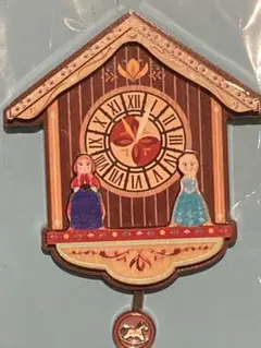 香港　ディズニー　アナと雪の女王 ピンバッジ