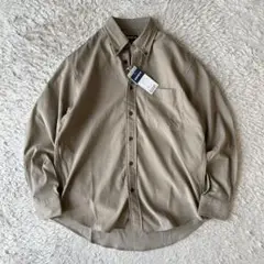 ユニクロ 90s UNIQLO L/S コーデュロイシャツ S モカ