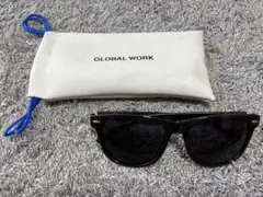 GLOBAL WORK サングラス 黒 ケース付き