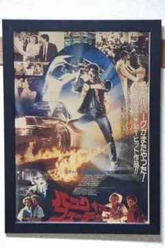 バック・トゥ・ザ・フューチャー　ポスター　額付き
