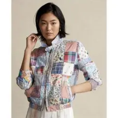 美品 定価6.5万 POLO RALPH LAUREN パッチワーク ジャケット