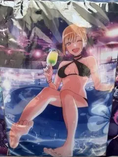 アニプレックス+ 喜多川夢海 ナイトプールver. ミニデスクマット