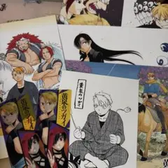黄泉のツガイ　特典　B6イラストカード　クリアしおり