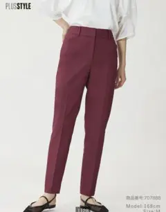 プラステ　スティックパンツ　レーヨンブレンド　S ベリーピンク
