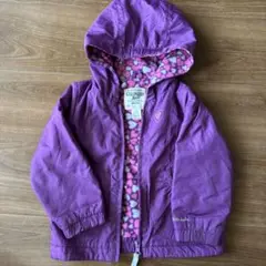 キッズ　フリース　OshKosh ジャケット 24M 紫