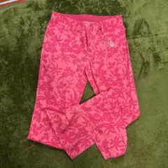 Puma フローラル ゴルフパンツ ピンク