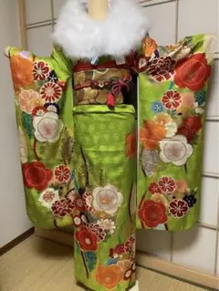正絹 豪華振袖 フルセット 必要な物全て付いてます