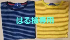 ESATTO Lサイズ ストライプ Tシャツ 2枚セット