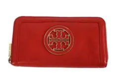 TORYBURCHトリーバーチ アマンダジップコンチネンタル ウォレット レッド