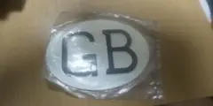 GB エンブレム アルミ ホワイト