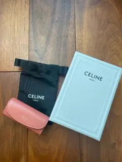 年末限定値下げ未使用新品箱リボン付きセリーヌCELINE レザーリングケース