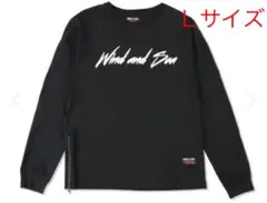 wind and sea wild side Lサイズ　ブラック
