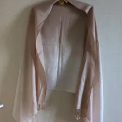 ベージュホワイトグラデーションのパシュミール