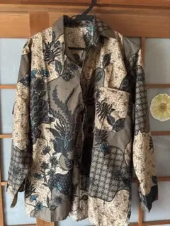 柄シャツ　メンズ