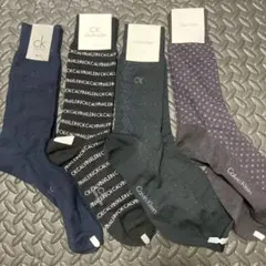新品未使用　Calvin Klein ソックス 4足セット
